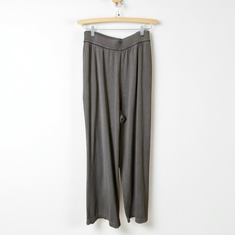 Barefoot Dreams 100% Cotton Regular Sunbleached Seamed Pant NWOT 3X Beach Rock